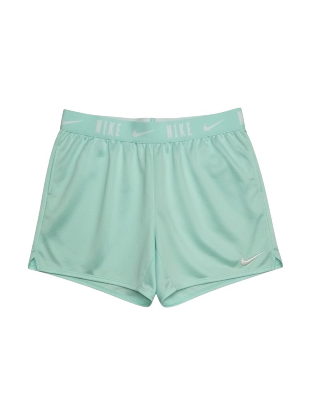Nike Trophy Training Shorts Girls Large Mint‎ Green 6” Inseam Athletic Dri-FIT